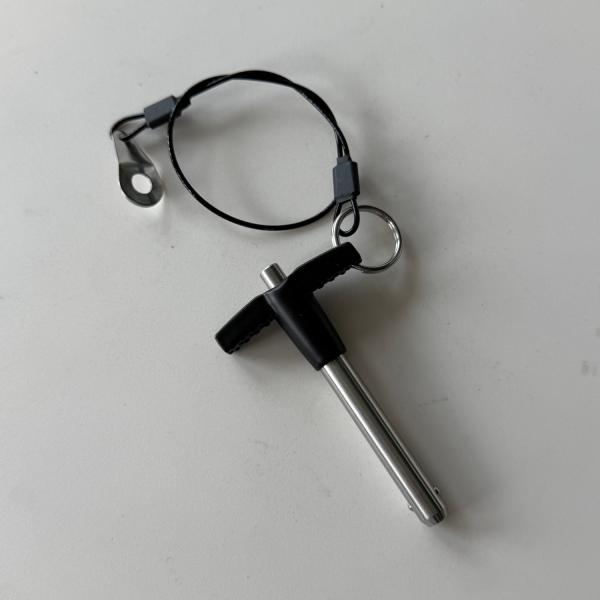 Stainless Steel Quick Release Pin with T Handle and Lanyard