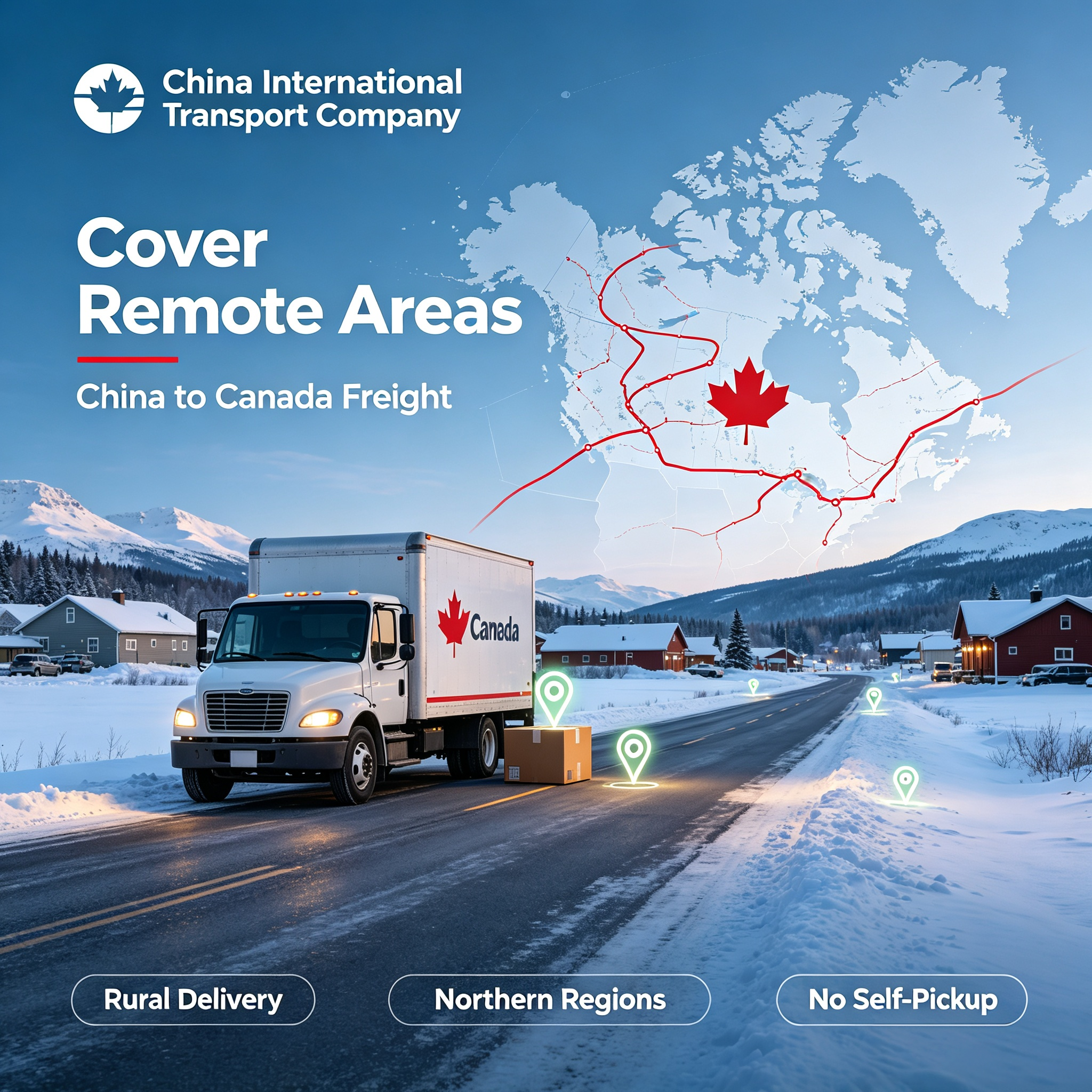 Reliable Air Freight From China To Canada With Remote Area Coverage / Tax Clearance Support