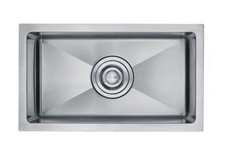 Handmade Stainless Steel Kitchen Sinks Arc Single Bowl Kitchen Sink Stainless Steel 304