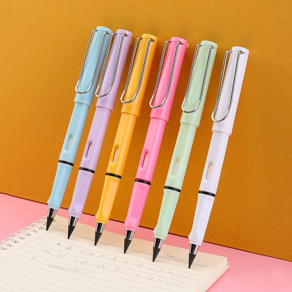 Plastic Body Standard Pencils Holder for 12 Colors Ink-Free Reusable Erasable Pencils