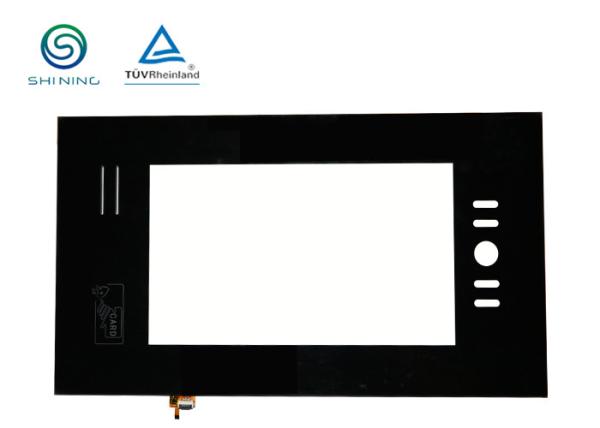 10 Finger Capacitive Touch Screen / AMT Touch Panel Anti Glare Glass