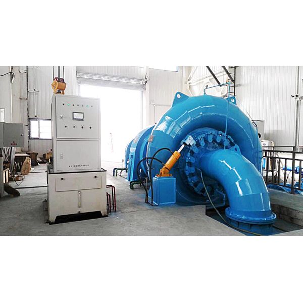 Custom Capacity High Head Water Turbine Steel And Stainless Steel Model 5m-500m Water Head