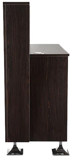 Commercial Barber Shop Reception Desk Cash Station With Acrylic Decoration