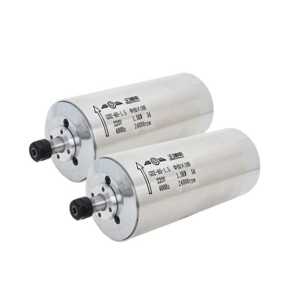 GDZ80-1.5B Motor de fuso refrigerado a água para gravação e fresagem de madeira CNC