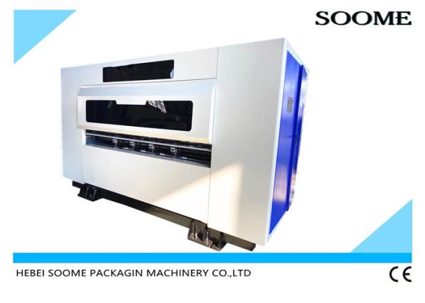 Thin Rotating Blade Slitter Scorer Corrugated Paperboard Machine CE Certification
