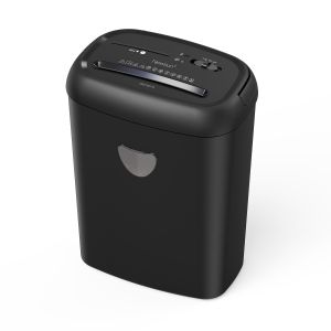 P5 8 Sheets Micro Cut Paper Shredder 25 Liter Bin,Lift Head, 3 Mins Shredding Time,CD,Credit Card,LED Indication