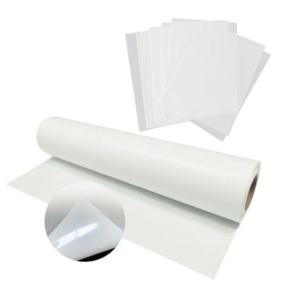 Waterproof 210mic PET Anti-skid Frontlit Printing Backlit Film With White Backside