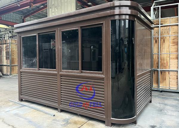 Casa de seguridad de acero moderno 1800x1800x2500mm impermeable personalizable