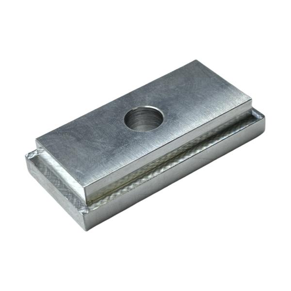 Servicios de mecanizado CNC de precisión de aluminio 6061 con anodizado negro para piezas industriales