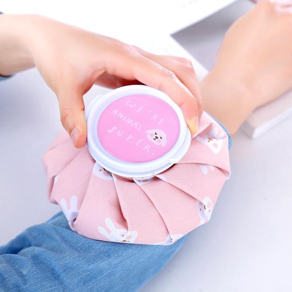 Cartoon Hot Water Bottle Bag Dual Summer Ice Bag Reusable Knee Head Leg Relief Pain Ice Bag Hand Warmer Household Items