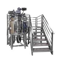 Vide faisant à réservoir de émulsification SUS304/316 de homogénisateur de machine de mélangeur de grandes machines de mélange et de émulsification