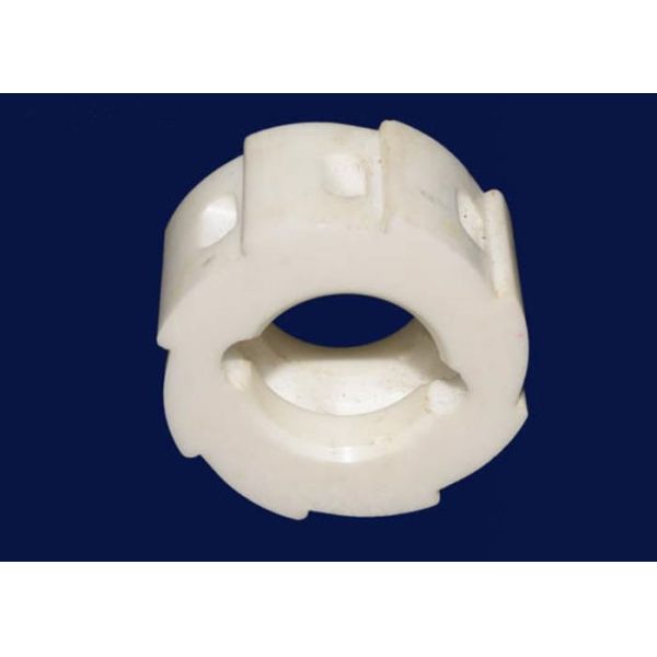 High Fracture Toughness Zirconia Ceramic Roller Pulley with Ceramic Shaft