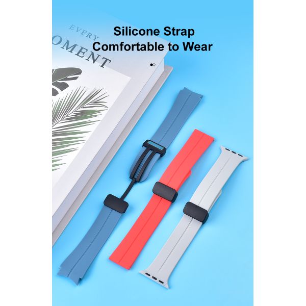 Silicone Watch Straps With Metal Buckles · China Wholesaler SHX