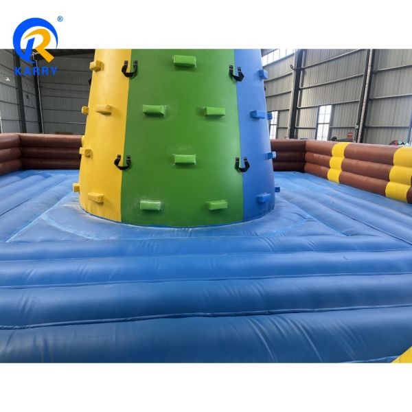 Amusement Park Games Inflatable Climber Bouncy Game with Blower and Customized Color