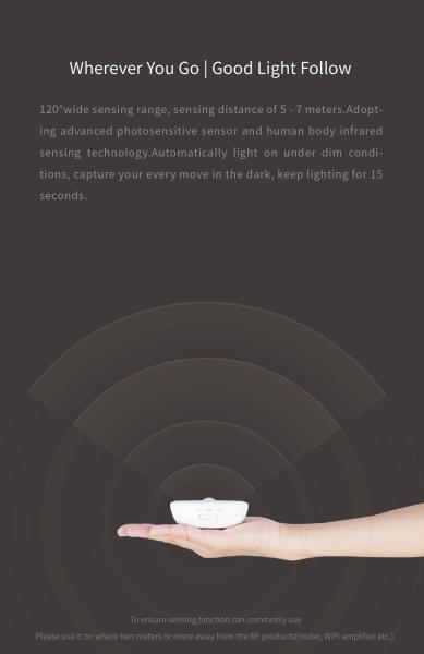 2700K  Stick On Motion Sensor Led Lights