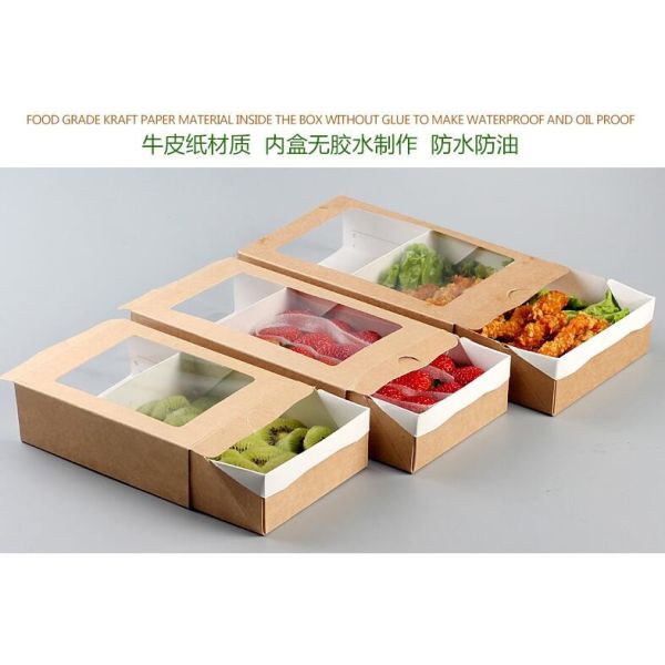 Disposable brown kraft paper boat paper food tray,Latest design food grade cardboard food fold paper boat trays bagease