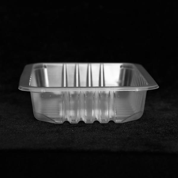 200 X 140 X 40 MM Disposable Plastic Tray PP Clear Plastic Trays For Food Fruit