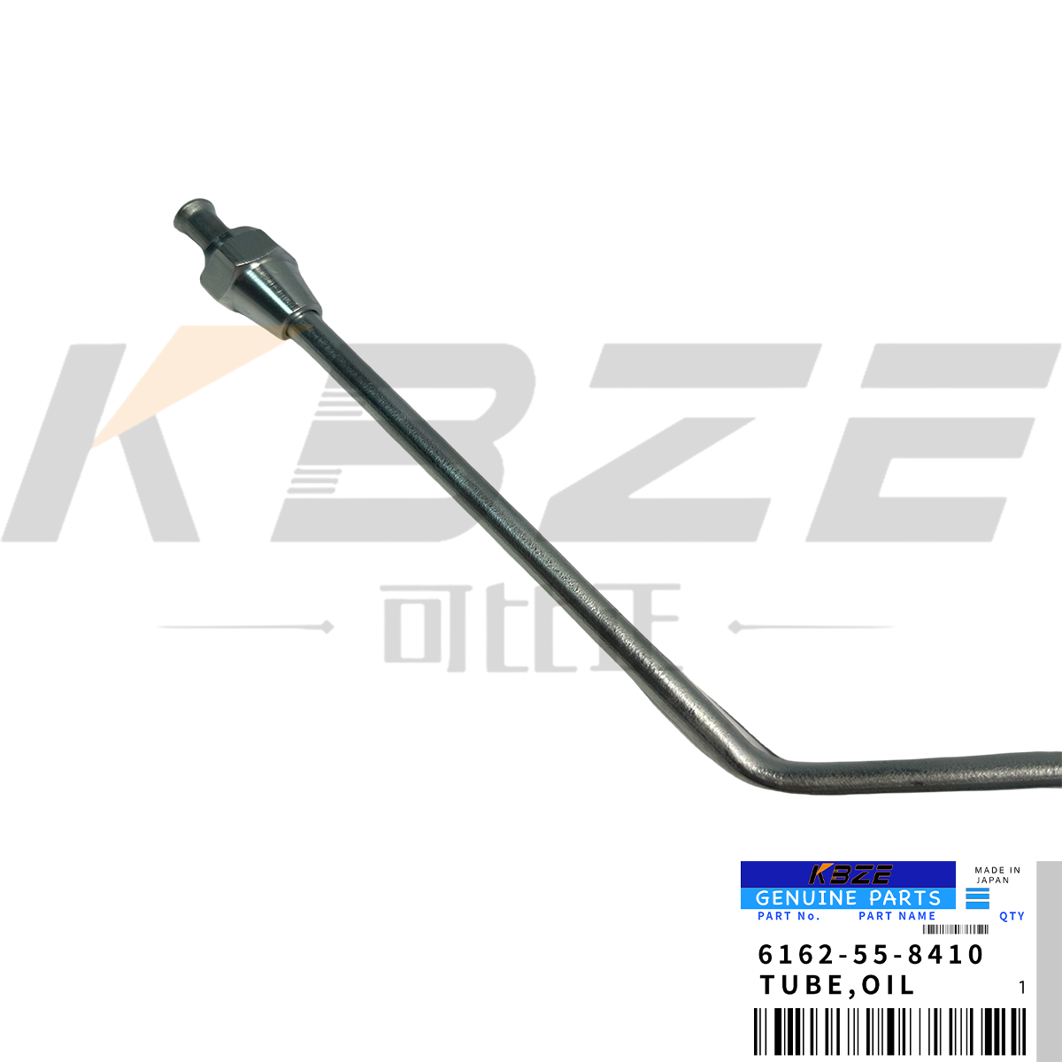 6162-55-8410 KOMATSU SAA6D170E-2 ENGINE 6162558410 TURBO OIL INLET PIPE FOR EXCAVATOR