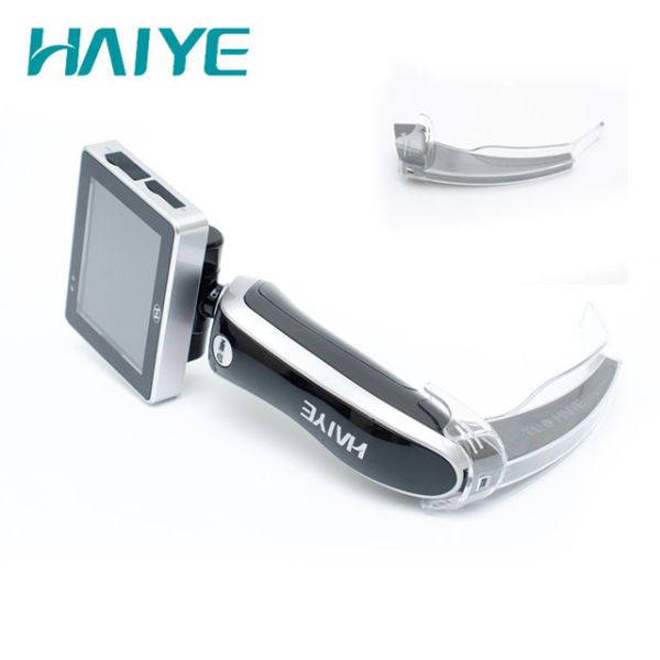 Handheld Video Guided Laryngoscope Disposable Blades For Intubation