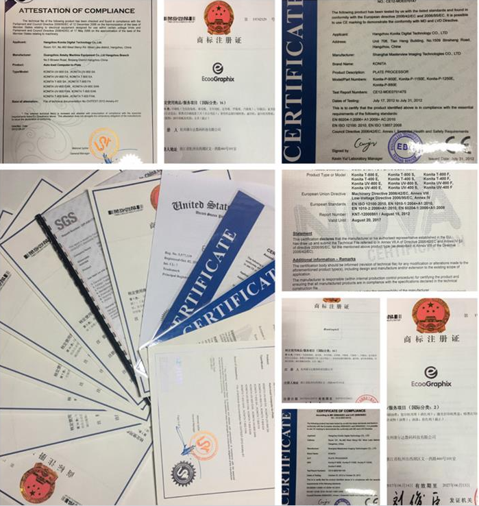 Плита PS обычной газеты плит печатания CTP положительная