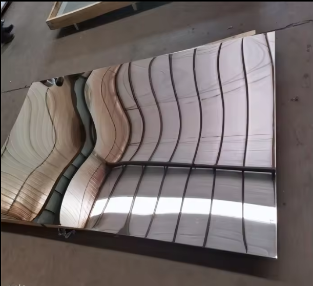 Устойчивость к коррозии 8K зеркало 316 304 201 430 листок из нержавеющей стали холодно проката с сильной пластичностью