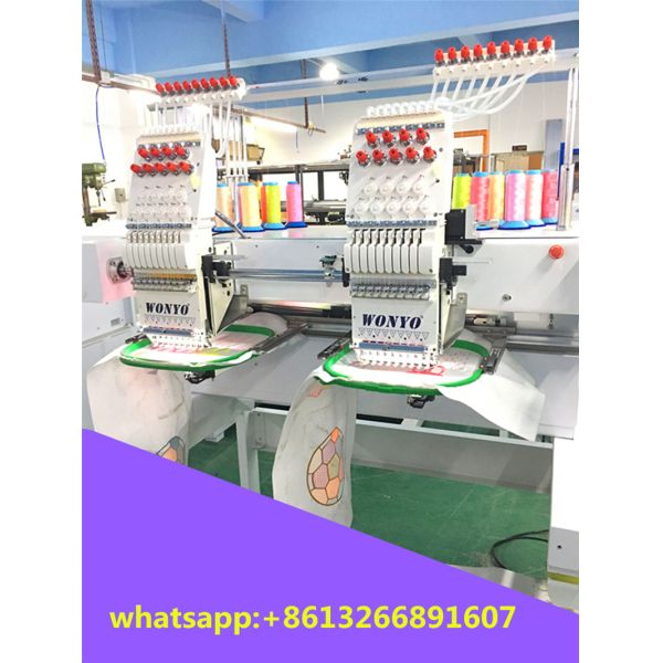Wonyo Industrial 2 Head Embroidery Machine