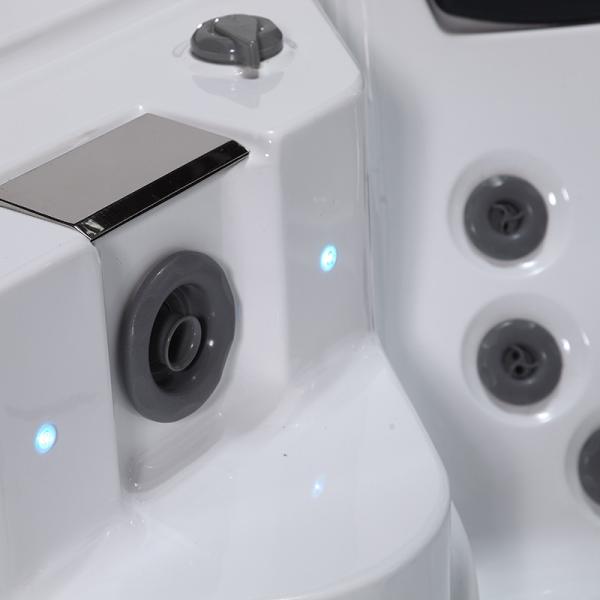 1100L Outdoor SPA Tub M3215-D 2700×2100×900mm With Touch Digital Control System