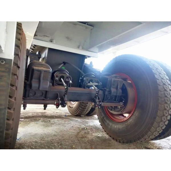 9.5M Bogie Suspension Dump Semi Trailers End Dump Semi Trailer