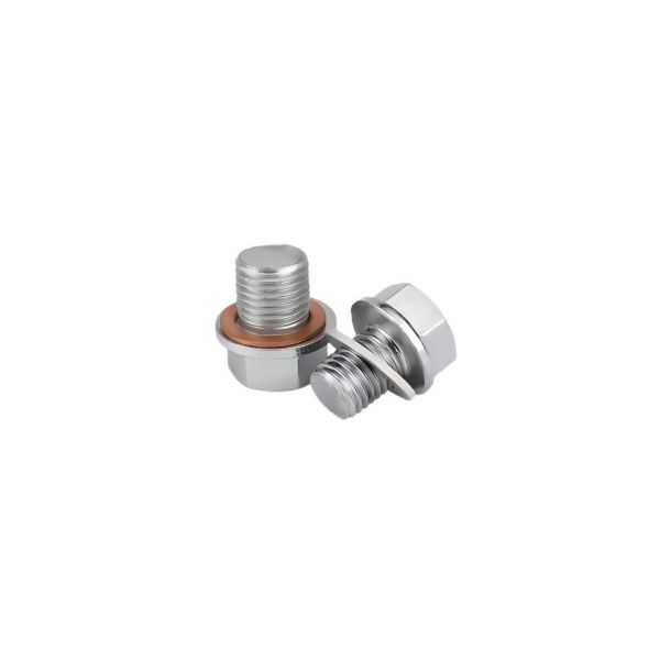 CG125 Motorcycle Oil Drain Screw Hexagon With Copper Gasket Oil Pan Oil Drain Parts