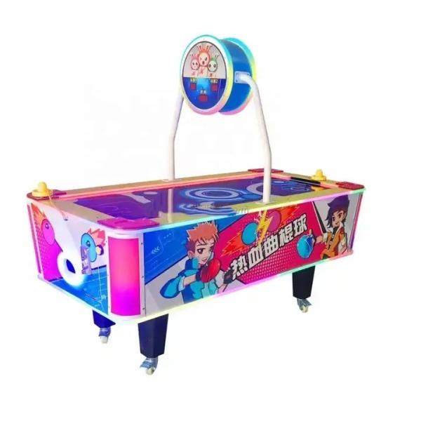 US PLUG 220V Arcade Air Hockey Table para entretenimento Shopping Mall