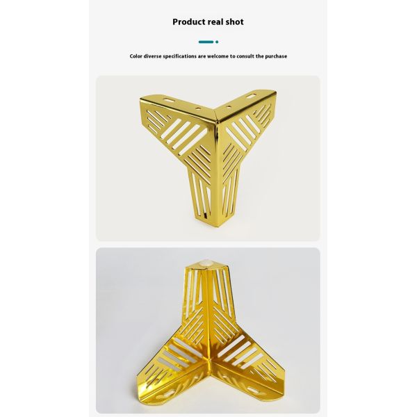 Wanjusheng Best-selling Y-shaped Metal Furniture Legs Cheap Sofa Legs Chair Legs Made of Iron Material