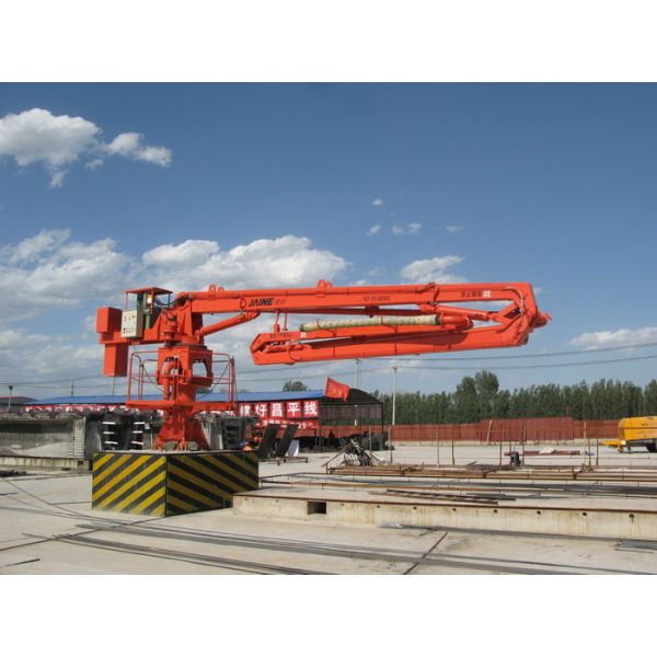 Stationary Placing Boom Pressure Concrete Pump Floor Mounted