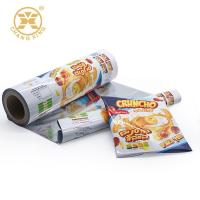 Le petit pain de film thermoscellable de rétrécissement de la chaleur de fromage a imprimé la catégorie comestible de empaquetage pour des frites de tortilla