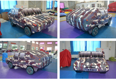 Manufacturer's direct-selling PVC inflatable model aircraft car tank large cartoon simulation toy advertising air model