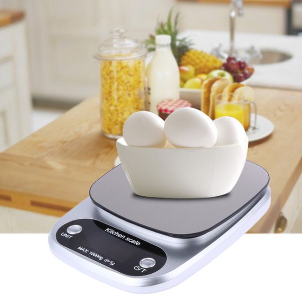 10000g 10KG x 1g Digital Pocket Scales Kitchen Scale Cooking Tools Electronic Jewelry Gram Gold Gem Coin Balance Weight