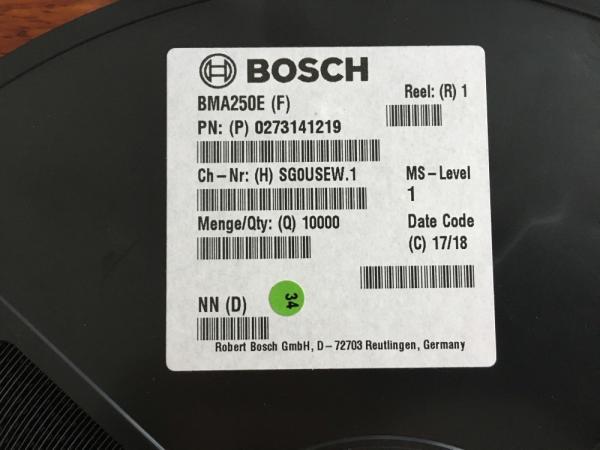 3 circuitos integrados eletrônicos da linha central 2 x 2mm LGA 12 2g-16g Prog 10 morderam BMA250E