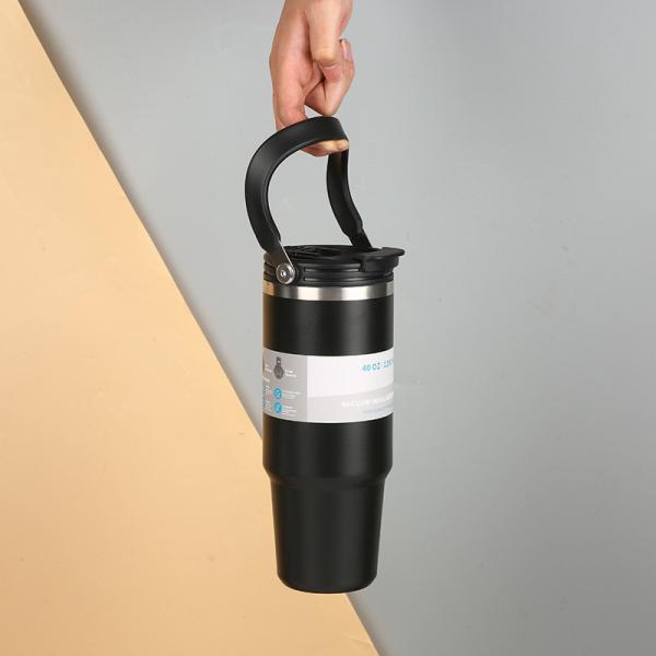 20oz 304 Stainless Steel Portable Car Cup and Travel-friendly with Vacuum Insulation