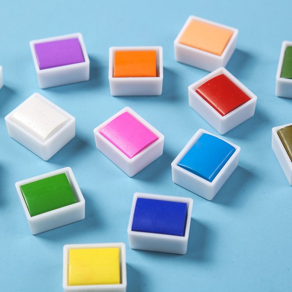 36 Colors Concentrate Professional Transparent Solid Watercolor Paint Suit