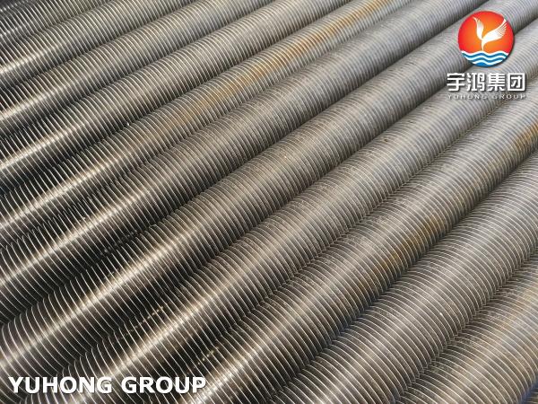 ASME SA179 Integral Finned Aluminum Tubing Stainless Steel Heat Exchangers Custom