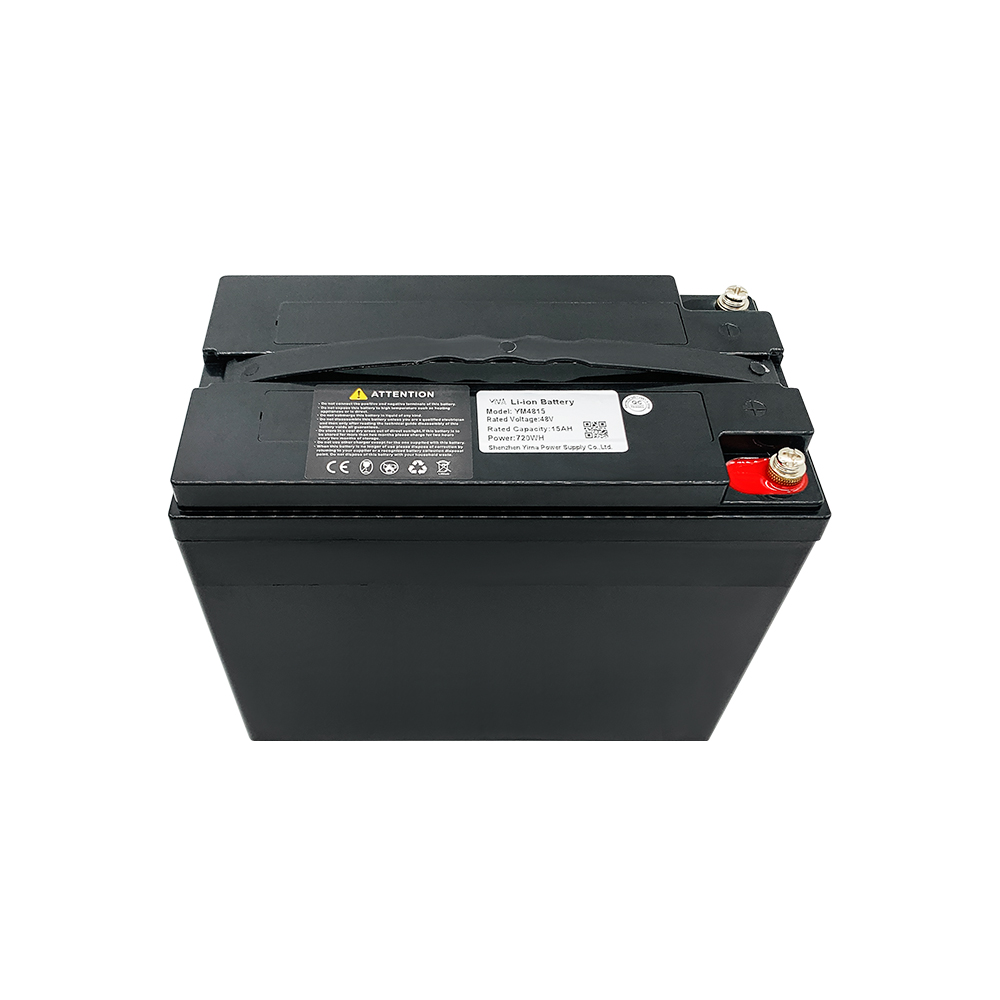 381*183*126mm 48V 15AH Rechargeable LiFePO4 Battery for Smart Solar Battery Packs