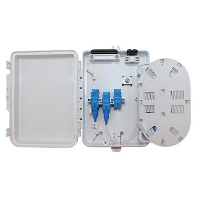 6 In 1 Fiber Optic Distribution Box 6 Cores Terminal for telecommunications