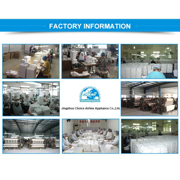 Полотенца устранимого хлопка авиакомпаний руки горячие