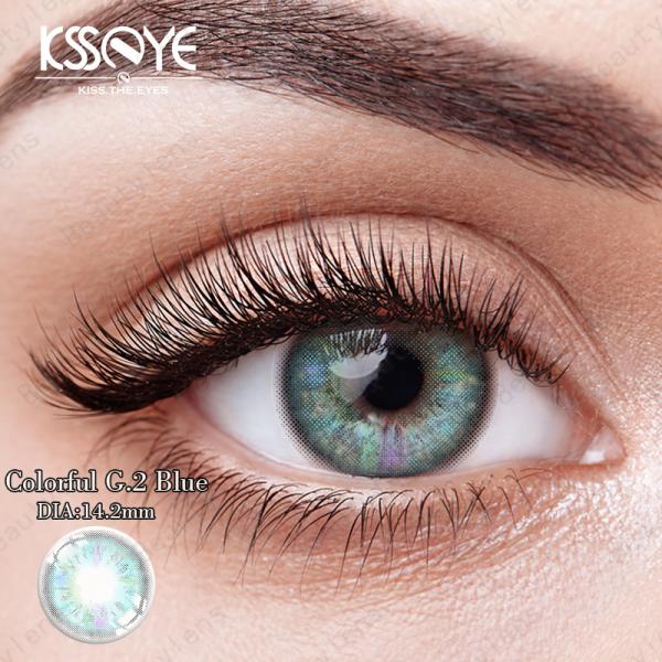 Colorful Natural Colored Contact Lenses 14.2 Mm