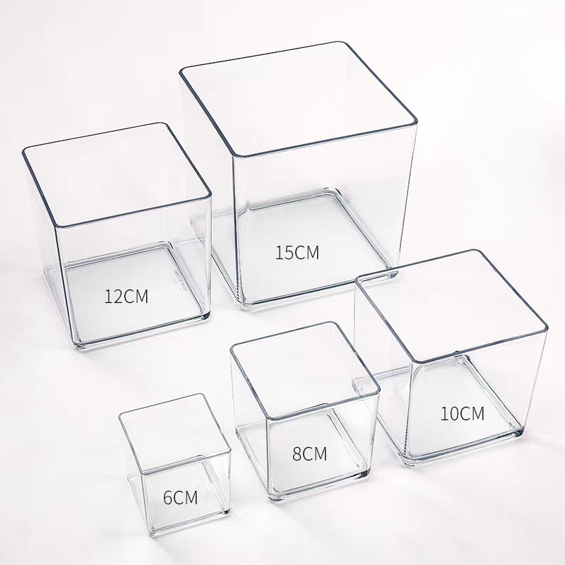 Customize Acrylic Display Plexiglass Mini Storage Box With Lid Acrylic Box