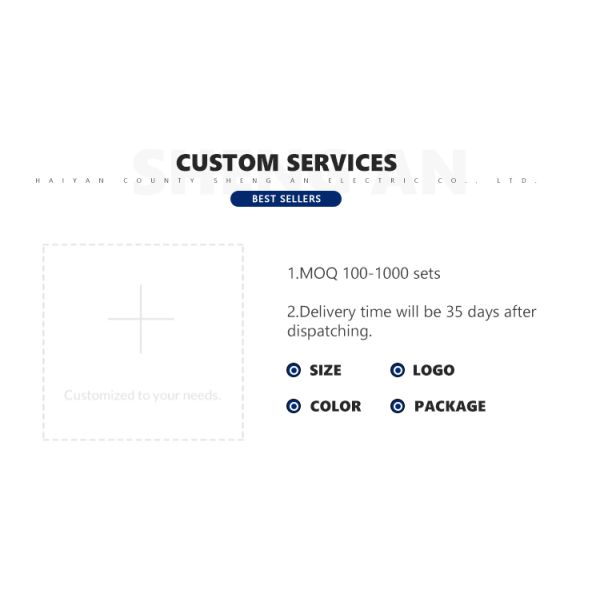 Customized Entension Socket Made with Oxygen Free Bared Stranded Copper Conductor Material