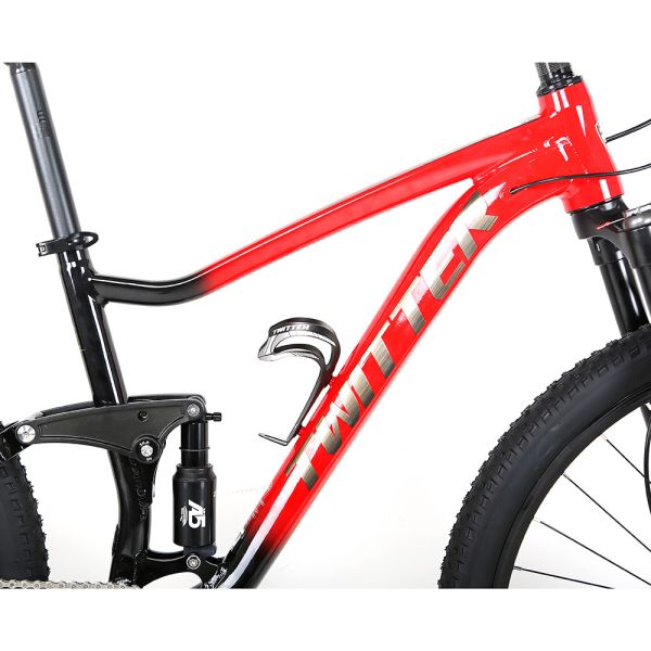Light Weight AL7005 Aluminium Full Suspension Mountain Bike Smooth Welding Inner Cables
