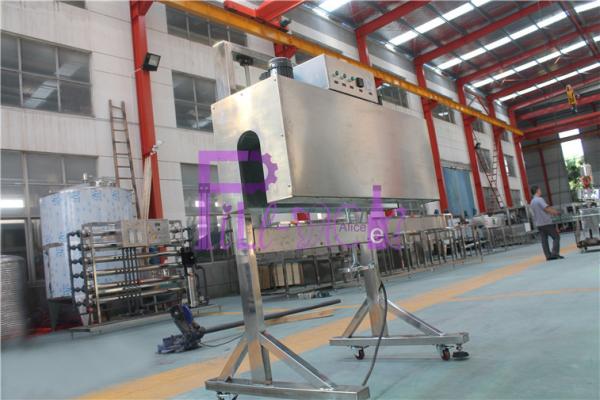 equipamento de rotulagem SUS304 1400 * 700 * 1750mm da garrafa 10kw elétrica