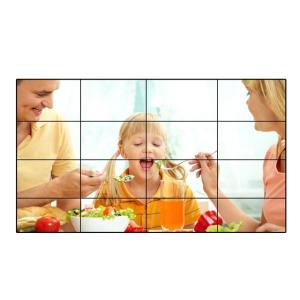 3X3 65インチ3.2mmの狭い斜面のビデオ壁700nits