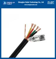 Cable de commande électrique 0.6/1kV noyau de cuivre PVC isolé en PVC enveloppé d'une ceinture composite en plastique d'aluminium