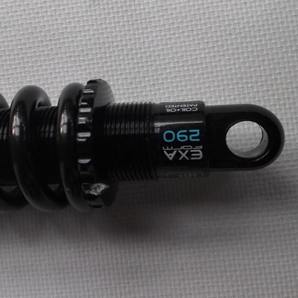 Mtb Bike Shock Oil Spring Rear Shock Absorver Com Amparo Hidráulico Pré-carregado 125-190mm